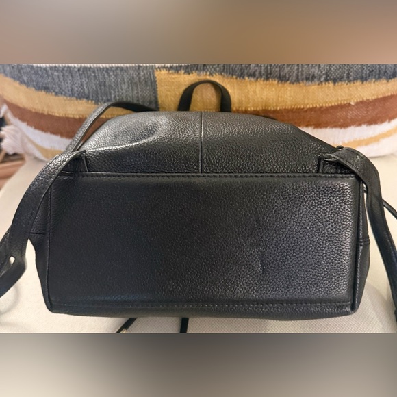 Kate Spade WKRU3939 Black Pebble Leather Mulberry Street Breezy Small Backpack - Picture 6 of 8
